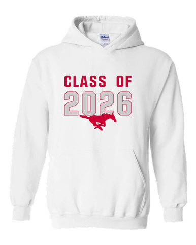 Memorial Mustangs Class of 2026 Men's Hoodie