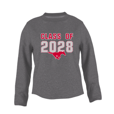 Memorial Mustangs Class of 2028 Women's Sweatshirt