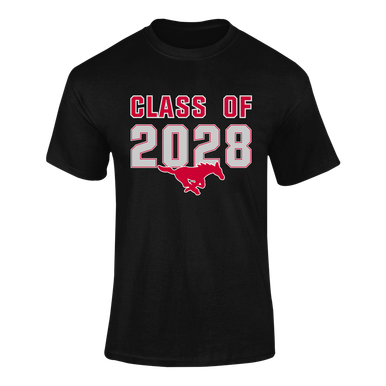 Memorial Mustangs Class of 2028 Men's SS T-Shirt