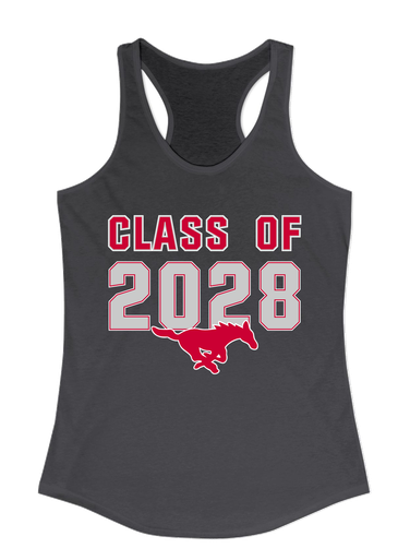Memorial Mustangs Class of 2028 Women's Tank Top
