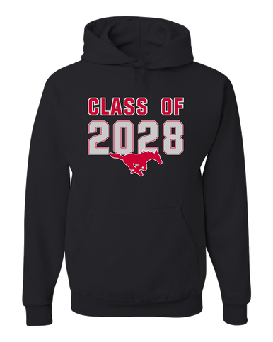 Memorial Mustangs Class of 2028 Men's Premium Hoodie
