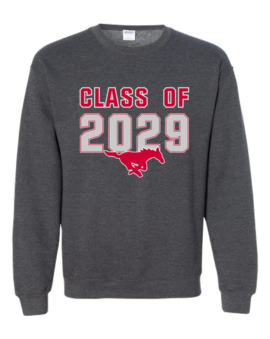 Memorial Mustangs Class of 2029 Men's Sweatshirt