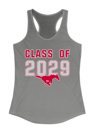 Memorial Mustangs Class of 2029 Women's Tank Top