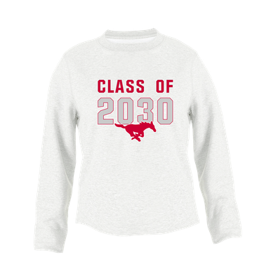 Memorial Mustangs Class of 2030 Women's Sweatshirt