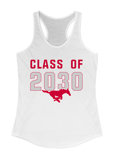 Memorial Mustangs Class of 2030 Women's Tank Top