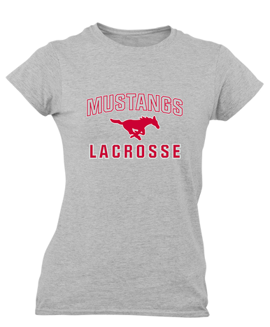 Memorial Mustangs Lacrosse Women's SS T-Shirt