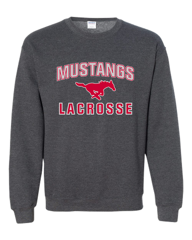 Memorial Mustangs Lacrosse Men's Sweatshirt