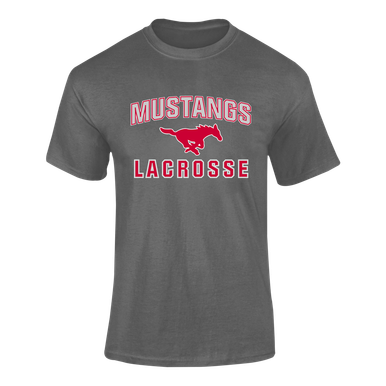 Memorial Mustangs Lacrosse Men's Premium SS T-Shirt
