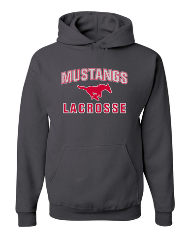 Memorial Mustangs Lacrosse Men's Premium Hoodie