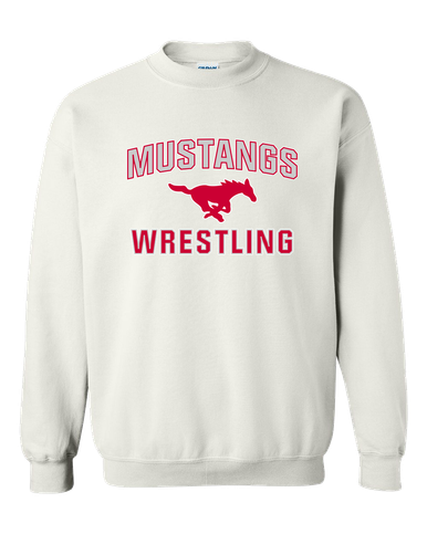 Memorial Mustangs Wrestling Men's Sweatshirt