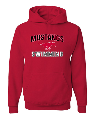 Memorial Mustangs Swimming Men's Premium Hoodie