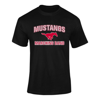 Memorial Mustangs Marching Band Men's SS T-Shirt