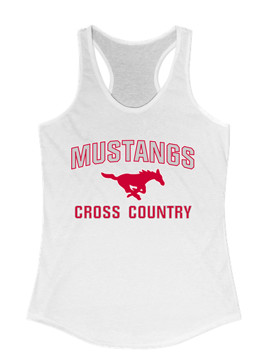Memorial Mustangs Cross Country Women's Tank Top