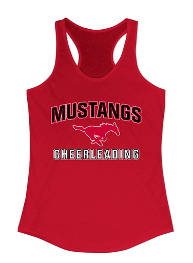 Memorial Mustangs Cheerleading Women's Tank Top
