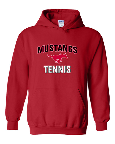 Memorial Mustangs Tennis Men's Hoodie