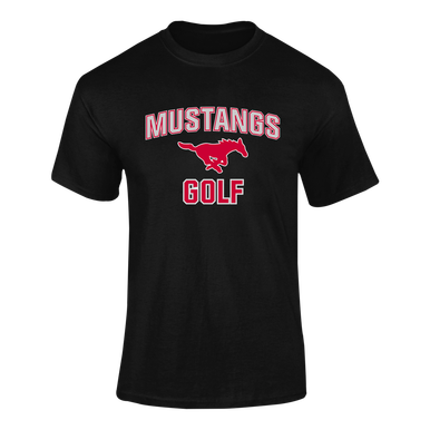 Memorial Mustangs Golf Men's SS T-Shirt