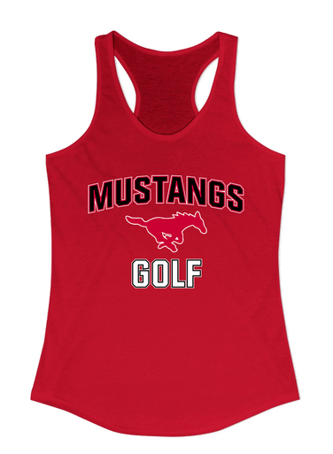 Memorial Mustangs Golf Women's Tank Top