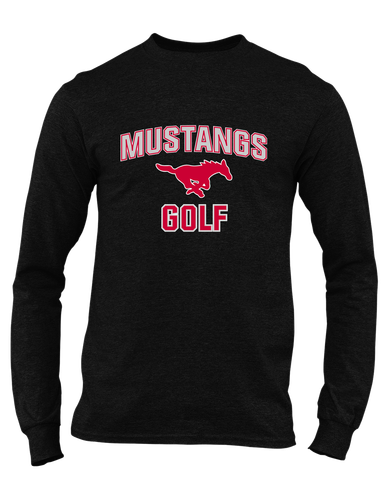 Memorial Mustangs Golf Men's Premium LS T-Shirt