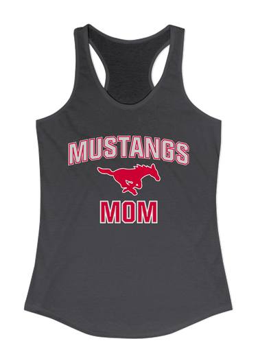 Memorial Mustangs Mom Women's Tank Top