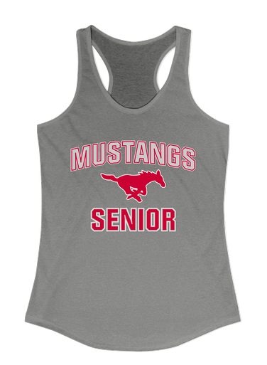 Memorial Mustangs Senior #1 Women's Tank Top