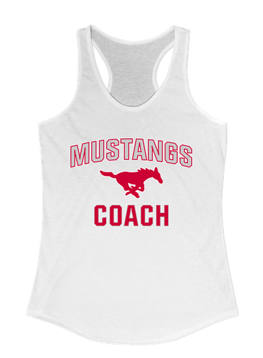 Memorial Mustangs Coach Women's Tank Top