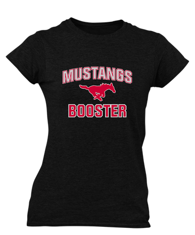 Memorial Mustangs Booster Women's Premium SS T-Shirt