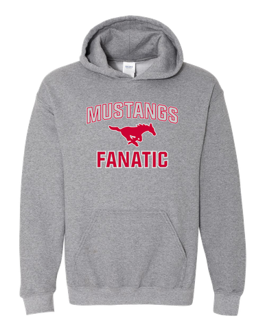 Memorial Mustangs Fanatic Men's Hoodie