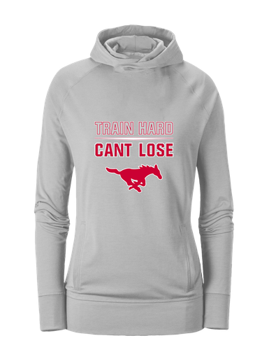 Memorial Mustangs Train Hard, Can't Lose Women's Hoodie