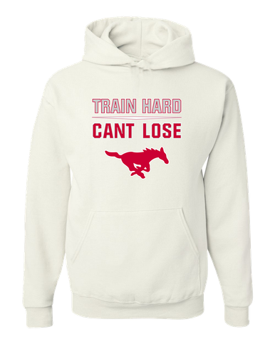 Memorial Mustangs Train Hard, Can't Lose Men's Premium Hoodie