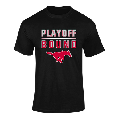 Memorial Mustangs Playoff Bound Men's Premium SS T-Shirt