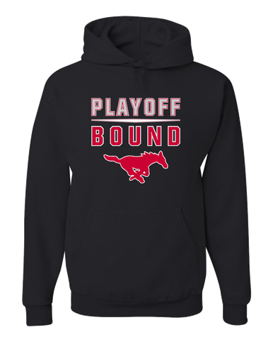 Memorial Mustangs Playoff Bound Men's Premium Hoodie