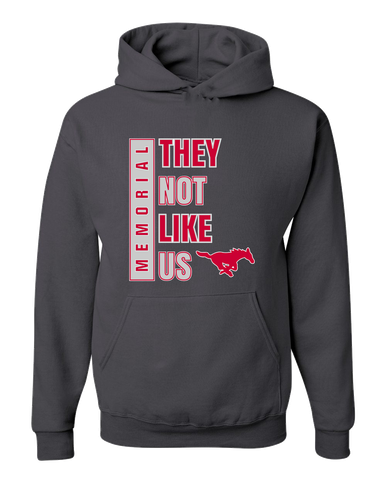 Memorial Mustangs They Not Like Us #1 Men's Premium Hoodie