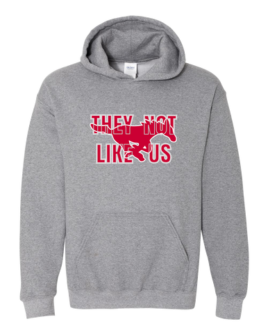 Memorial Mustangs They Not Like Us #2 Men's Hoodie