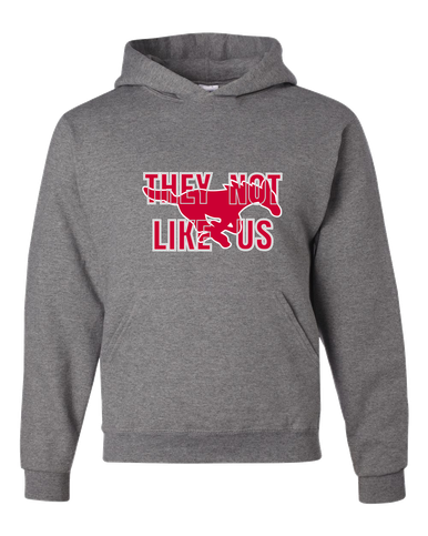 Memorial Mustangs They Not Like Us #2 Men's Premium Hoodie