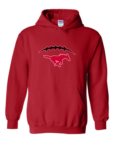 Memorial Mustangs Football #2 Men's Hoodie