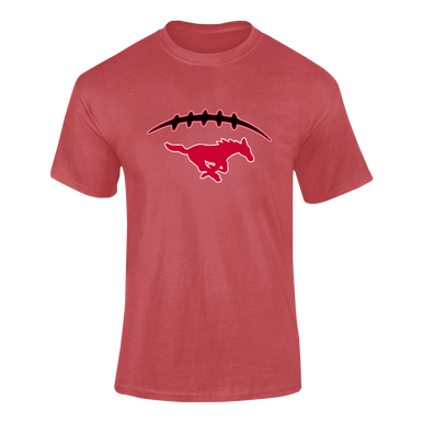 Memorial Mustangs Football #2 Men's SS T-Shirt