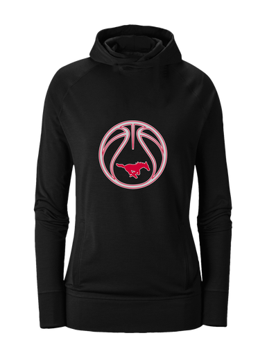 Memorial Mustangs Basketball #2 Women's Hoodie