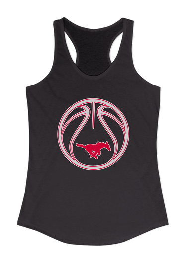 Memorial Mustangs Basketball #2 Women's Tank Top