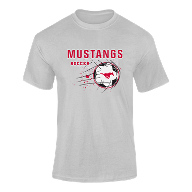 Memorial Mustangs Soccer #2 Men's Premium SS T-Shirt