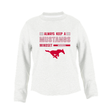 Memorial Mustangs Mindset Women's Sweatshirt