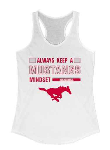 Memorial Mustangs Mindset Women's Tank Top