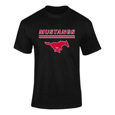 Memorial Mustangs Mascot #8 Men's SS T-Shirt