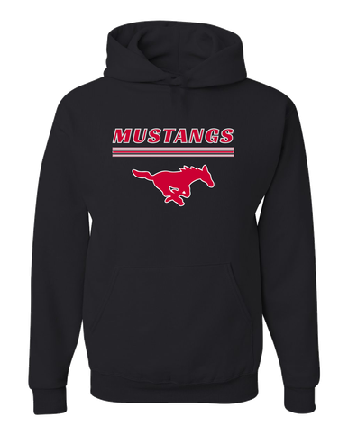 Memorial Mustangs Mascot #8 Men's Premium Hoodie