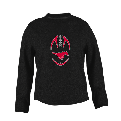 Memorial Mustangs Football #4 Women's Sweatshirt