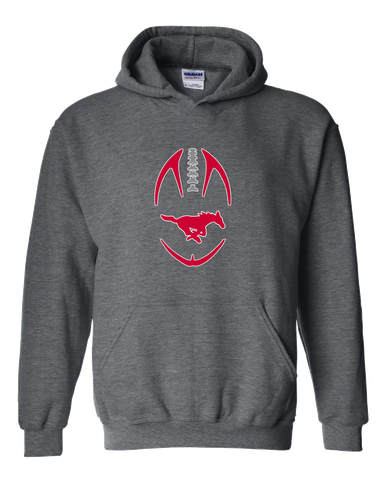 Memorial Mustangs Football #4 Men's Hoodie