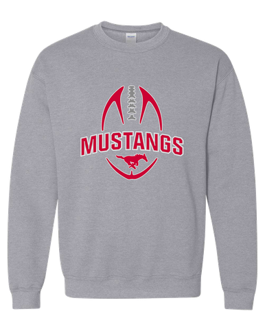 Memorial Mustangs Football #5 Men's Sweatshirt