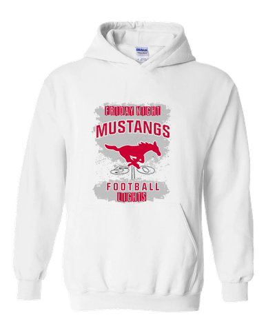 Memorial Mustangs Football #6 Men's Hoodie