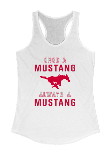 Memorial Mustangs Once A Women's Tank Top