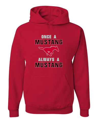 Memorial Mustangs Once A Men's Premium Hoodie