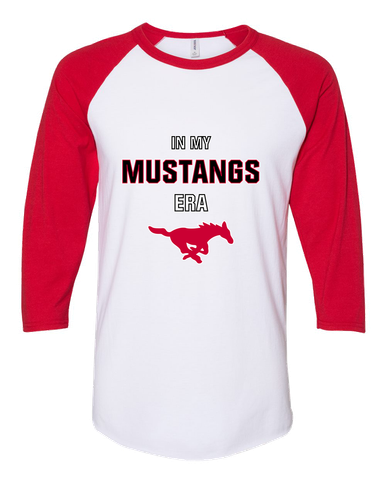 Memorial Mustangs Era #1 Women's Baseball T-Shirt